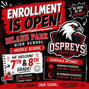 Middle School (7th & 8th Grade) Morning and Afternoon Sessions